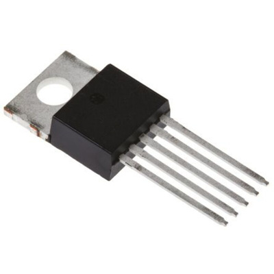 onsemi LM2576TV-ADJG, 1 Buck Boost Switching, Switching Regulator 3A, 1.23 → 37 V, 63 kHz 5-Pin, TO-220