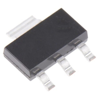 onsemi LM1117IMPX-ADJNOPB, 1 Low Dropout Voltage, Voltage Regulator 800mA 3-Pin, SOT-223