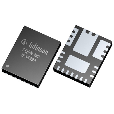 Infineon IR3899AMTRPBFAUMA1, 1 DC-DC, Voltage Regulator 9A, 0.6 V, 2 MHz 24-Pin, PQFN