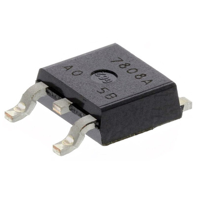 Nisshinbo Micro Devices NJM7808DL1A-TE1, 1 Linear Voltage, Voltage Regulator 1.5A, 8 V 3-Pin, TO-252