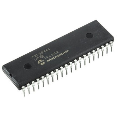 Microchip PIC16F884-I/P, 8bit PIC Microcontroller, PIC16F, 20MHz, 256 B, 4096 x 14 words Flash, 40-Pin PDIP