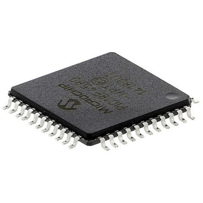 Microchip PIC18F4580-I/PT, 8bit PIC Microcontroller, PIC18F, 40MHz, 32 kB, 256 B Flash, 44-Pin TQFP