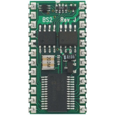 Parallax Inc BS2-IC BASIC Stamp 2 Microcontroller, BASIC Stamp 2, 20MHz, 2 kB EEPROM, 24-Pin PDIP