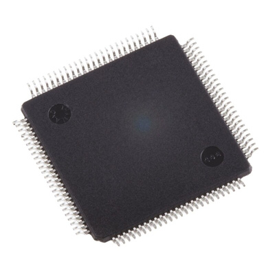 Microchip PIC32MX360F512L-80I/PT, 32bit PIC Microcontroller, PIC32MX, 80MHz, 12 kB, 512 kB Flash, 100-Pin TQFP