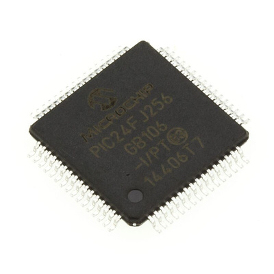 Microchip PIC24FJ256GB106-I/PT, 16bit PIC Microcontroller, PIC24FJ, 32MHz, 256 kB Flash, 64-Pin TQFP