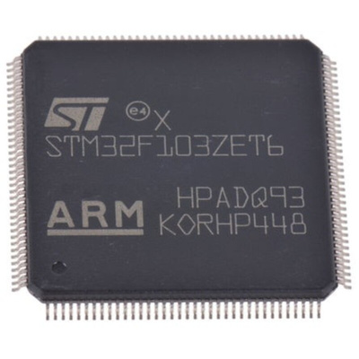STMicroelectronics STM32F767ZIT6, 32bit ARM Cortex M7 Microcontroller, STM32F7, 216MHz, 2.048 MB Flash, 144-Pin LQFP