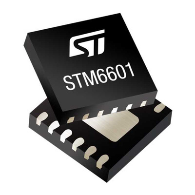 STMicroelectronics Dual Voltage Controller 2.5V max. 12-Pin ECOPACK, STM6601DA2BDM6F