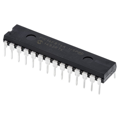 Microchip PIC16F876A-I/SP, 8bit PIC Microcontroller, PIC16F, 20MHz, 14.3 kB, 256 B Flash, 28-Pin SPDIP