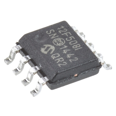Microchip PIC12F508-I/SN, 8bit PIC Microcontroller, PIC12, 4MHz, 512 Flash, 8-Pin SOIC