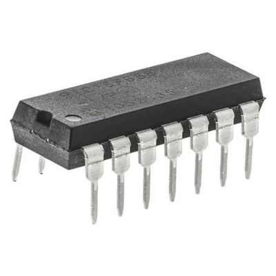 Microchip PIC16F688-I/P, 8bit PIC Microcontroller, PIC16F, 20MHz, 256 B, 4096 x 14 words Flash, 14-Pin PDIP