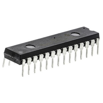 Microchip PIC18F2525-I/SP, 8bit PIC Microcontroller, PIC18F, 40MHz, 1.024 kB, 48 kB Flash, 28-Pin SPDIP