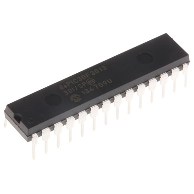 dsPIC30F3013-30I/SP Microchip dsPIC30F, 16bit Digital Signal Processor 30MIPS 1.024 kB, 24 kB Flash 28-Pin SPDIP