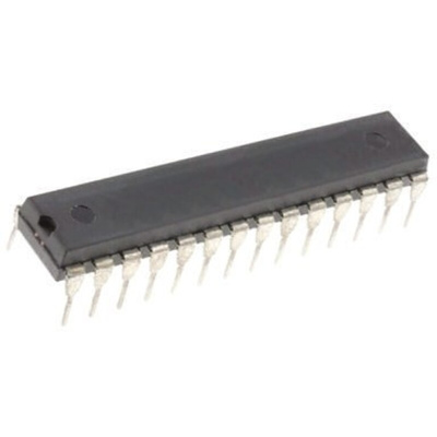 Microchip PIC18F2585-I/SP, 8bit PIC Microcontroller, PIC18F, 40MHz, 1.024 kB, 48 kB Flash, 28-Pin SPDIP