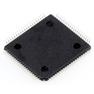 Microchip PIC18F87K22-I/PTRSL, 8bit PIC Microcontroller, PIC18F, 64MHz, 128 kB Flash, 80-Pin TQFP