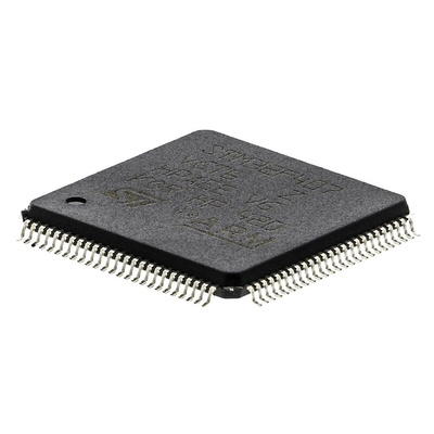 STMicroelectronics STM32F407VGT6, 32bit ARM Cortex M4 Microcontroller, STM32F4, 168MHz, 1.024 MB Flash, 100-Pin LQFP