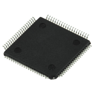 Microchip PIC18F87K22-I/PT, 8bit PIC Microcontroller, PIC18F, 64MHz, 1 kB, 128 kB Flash, 80-Pin TQFP