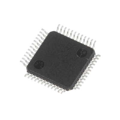 Silicon Labs C8051F580-IQ, 8bit 8051 Microcontroller, C8051F, 24MHz, 128 kB Flash, 48-Pin QFP