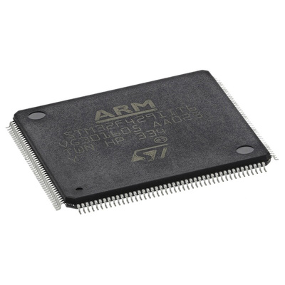 STMicroelectronics STM32F429IIT6, 32bit ARM Cortex M4 Microcontroller, STM32F4, 180MHz, 2.048 MB Flash, 176-Pin LQFP