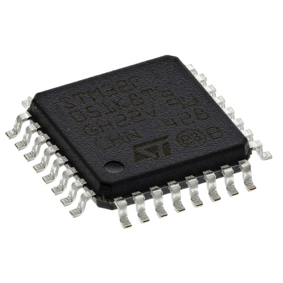 STMicroelectronics STM32F051K8T6, 32bit ARM Cortex M0 Microcontroller, STM32F0, 48MHz, 64 kB Flash, 32-Pin LQFP