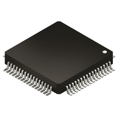 STMicroelectronics STM32F405RGT6V, 32bit ARM Cortex M4 Microcontroller, STM32F4, 168MHz, 1.024 MB Flash, 64-Pin LQFP