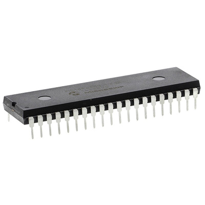 Microchip PIC18F4553-I/P, 8bit PIC Microcontroller, PIC18F, 48MHz, 32 kB, 256 B Flash, 40-Pin PDIP