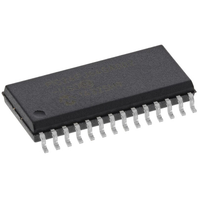 Microchip PIC24FJ64GA002-I/SO, 16bit PIC Microcontroller, PIC24FJ, 32MHz, 64 kB Flash, 28-Pin SOIC
