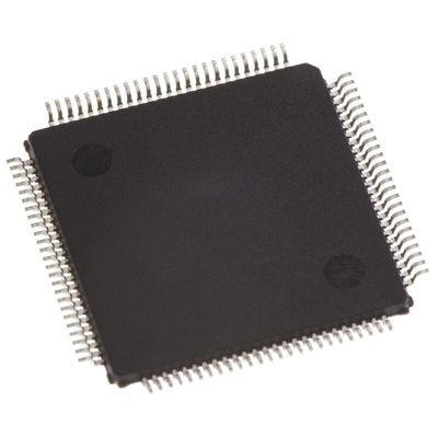 Microchip PIC32MX460F512L-80I/PT, 32bit PIC Microcontroller, PIC32MX, 80MHz, 12 kB, 512 kB Flash, 100-Pin TQFP