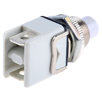 APEM 1NC Momentary Push Button Switch, 12.2 (Dia.)mm, Panel Mount, 250V ac
