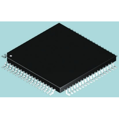 Silicon Labs SIM3L167-C-GQ, 32bit ARM Cortex M3 Microcontroller, SiM3, 50MHz, 256 kB Flash, 80-Pin TQFP