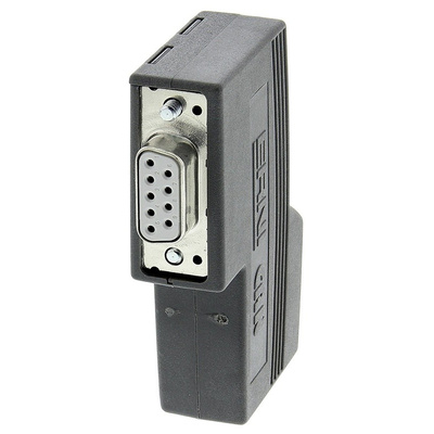 ERNI 154 9 Way Right Angle Cable Mount D-sub Connector Socket, 2.77mm Pitch