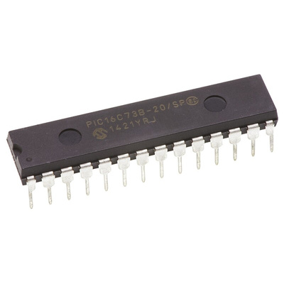 Microchip PIC16C73B-20/SP, 8bit PIC Microcontroller, PIC16C, 20MHz, 4K EPROM, 28-Pin SPDIP