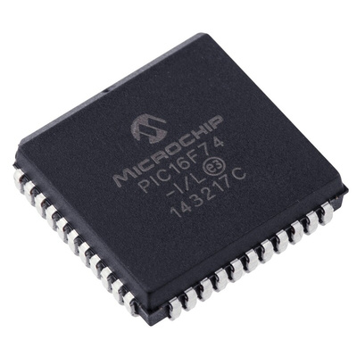 Microchip PIC16F74-I/L, 8bit PIC Microcontroller, PIC16F, 20MHz, 4K Flash, 44-Pin PLCC