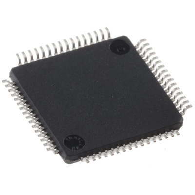 Microchip PIC32MX340F512H-80I/PT, 32bit PIC Microcontroller, PIC32MX, 80MHz, 12 kB, 512 kB Flash, 64-Pin TQFP