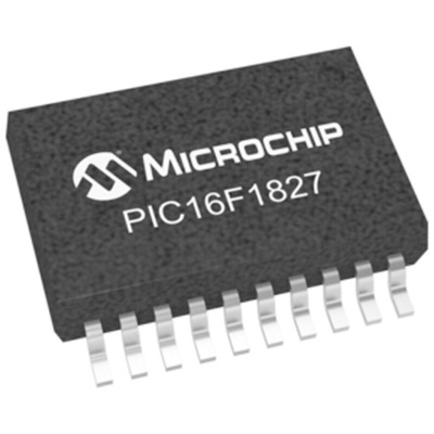 Microchip PIC16F1827-I/SS, 8bit PIC Microcontroller, PIC16F, 32MHz, 256 B, 4K x 14 words Flash, 20-Pin SSOP