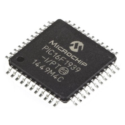 Microchip PIC16F1939-I/PT, 8bit PIC Microcontroller, PIC16F, 32MHz, 28 kB Flash, 44-Pin TQFP