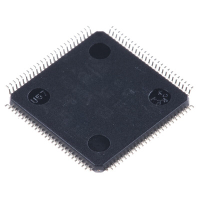 STMicroelectronics STM32F103VCT6, 32bit ARM Cortex M3 Microcontroller, STM32F1, 72MHz, 256 kB Flash, 100-Pin LQFP