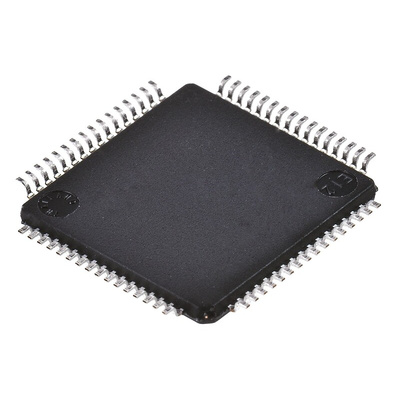 Microchip PIC18F67K22-I/PT, 8bit PIC Microcontroller, PIC18F, 64MHz, 1 kB, 128 kB Flash, 64-Pin TQFP
