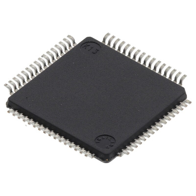 Microchip dsPIC33EP256MU806-I/PT, 16bit dsPIC Microcontroller, DSPIC33EP, 70MHz, 280 kB Flash, 64-Pin TQFP