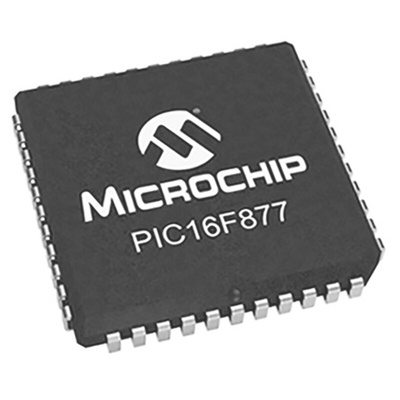 Microchip PIC16F877-20I/L, 8bit PIC Microcontroller, PIC16F, 20MHz, 14 kB Flash, 44-Pin PLCC