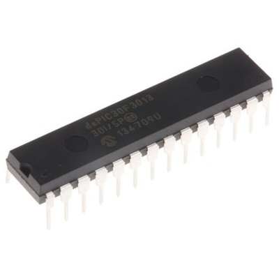 Microchip DSPIC30F3013-30I/SP, 16bit dsPIC Microcontroller, dsPIC30F, 30MIPS, 1.024 kB, 24 kB Flash, 28-Pin SPDIP