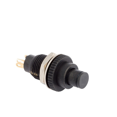 EOZ Single Pole Double Throw (SPDT) Momentary Push Button Switch, IP65, IP67, 10.2 (Dia.)mm, Panel Mount, 48 V dc, 220