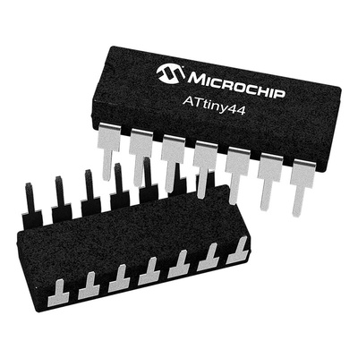 Microchip ATTINY441-SSU, 8bit AVR Microcontroller, ATtiny441, 16MHz, 4 kB Flash, 14-Pin SOIC