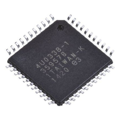 Microchip ATXMEGA32A4-AU, 8bit AVR Microcontroller, AVR XMEGA A4, 32MHz, 32 + 4 kB Flash, 44-Pin TQFP