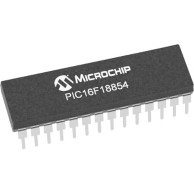 Microchip PIC16F18854-I/SP, 16bit PIC Microcontroller, PIC16F, 32MHz, 7 kB Flash, 28-Pin SPDIP