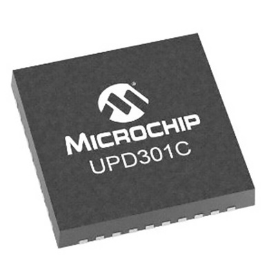 Microchip UPD301C/KYX, 32bit Microcontroller, UPD350, 25MHz, 64 kB Flash, 40-Pin VQFN
