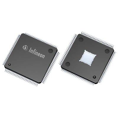 Infineon XMC4500F100F1024ACXQMA1, 32bit ARM Cortex M4 Microcontroller, XMC4000, 120MHz, 1.024 MB Flash, 100-Pin LQFP