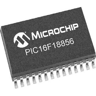 Microchip PIC16F18856T-I/SS 8 bit MCU Microcontroller MCU, PIC16, 20-Pin SSOP