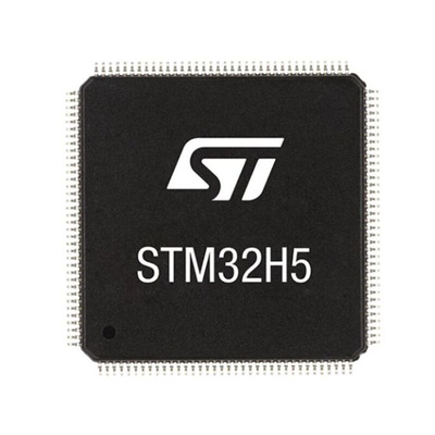 STMicroelectronics STM32H563VIT6, 32bit ARM Cortex M33 Microcontroller, STM32, 250MHz, 2 MB Flash, 100-Pin LQFP