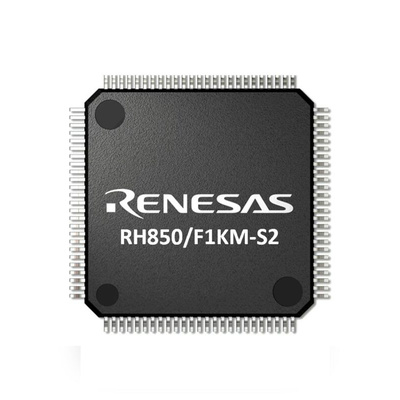 32bit 32 bit MCU Microcontroller, RH850, 240MHz, 2 MB Flash, 144-Pin LQFP