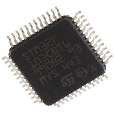 STMicroelectronics STM8S208C6T3, 8bit STM8 Microcontroller, STM8S, 24MHz, 2.048 kB, 32 kB Flash, 48-Pin LQFP